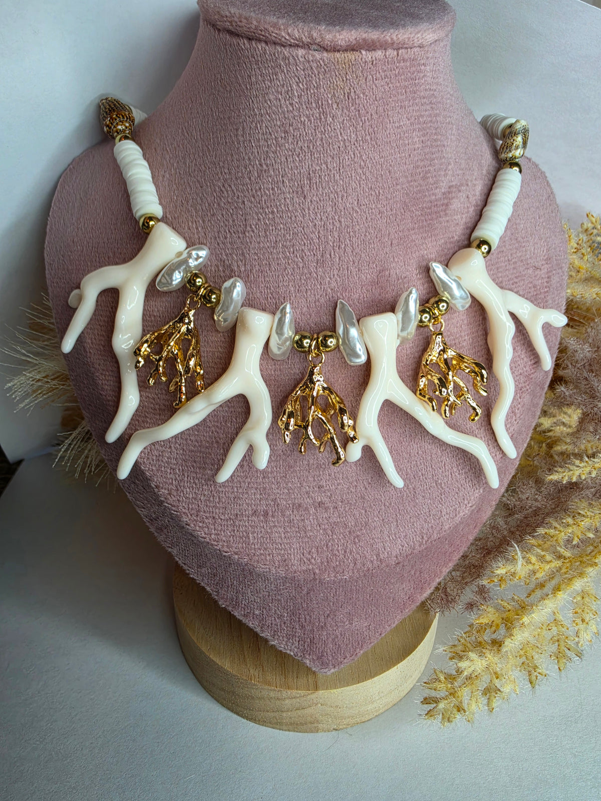 Coral Glow Necklace