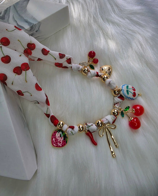 Cherry Bloom Necklace