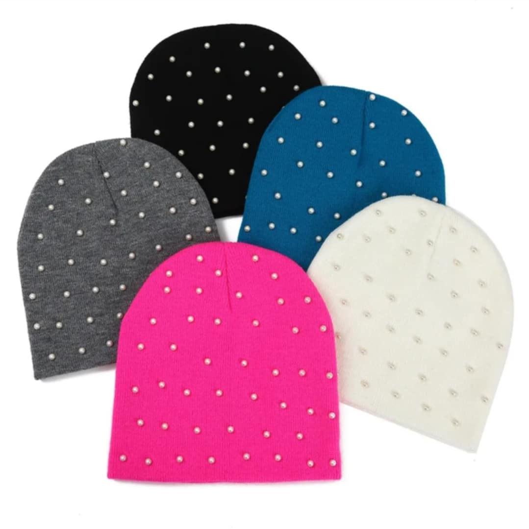 Fashion pearl hat