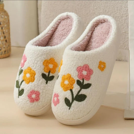 Flower slippers