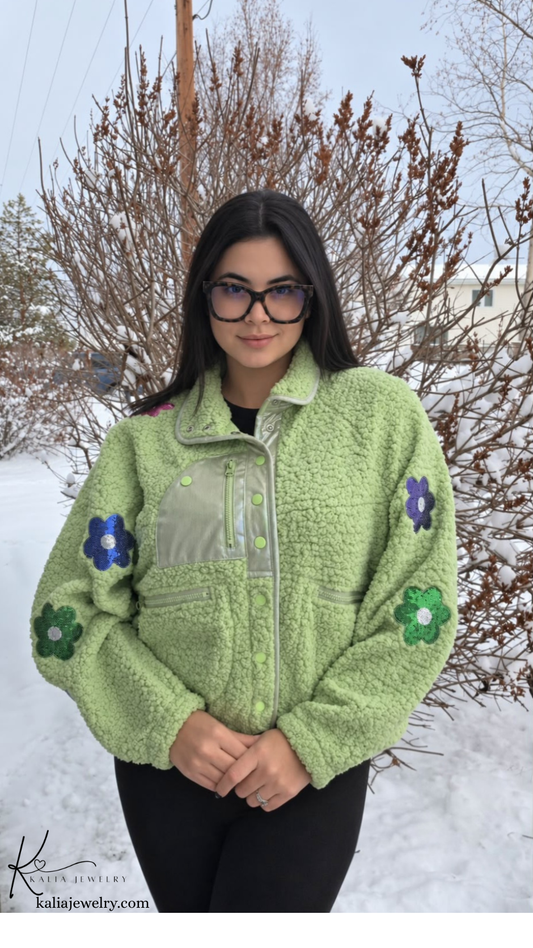 Lime Floral
