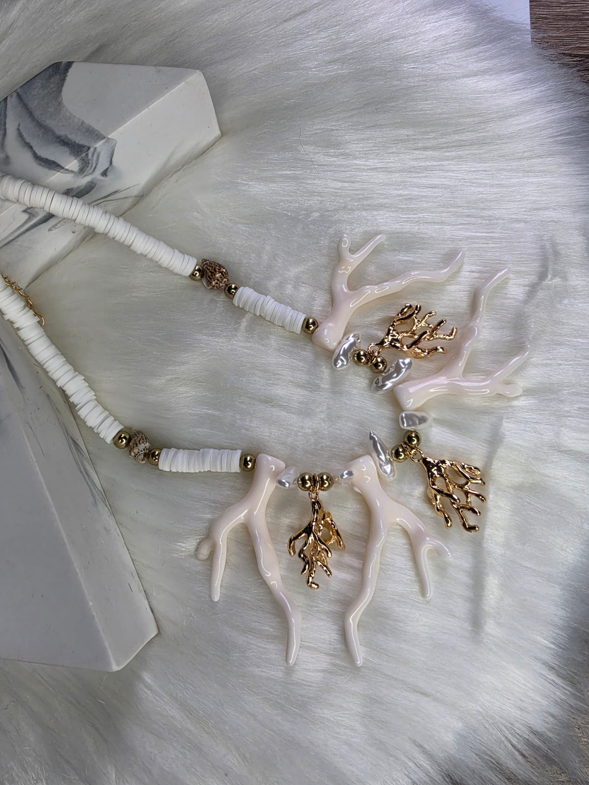 Coral Glow Necklace