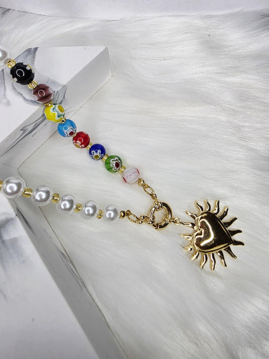 Golden Heart Neckalce