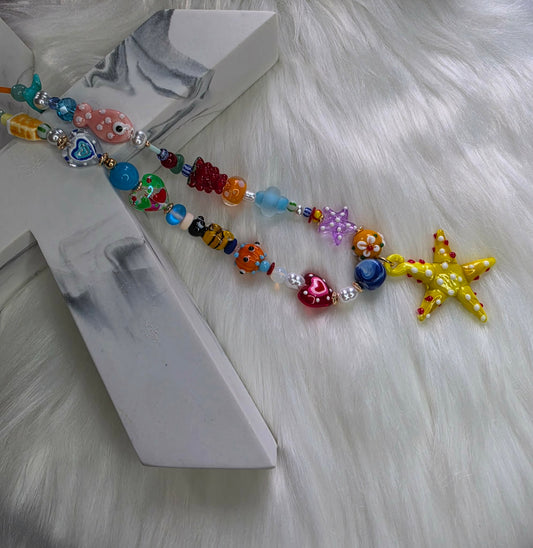 Aqua Love Necklace