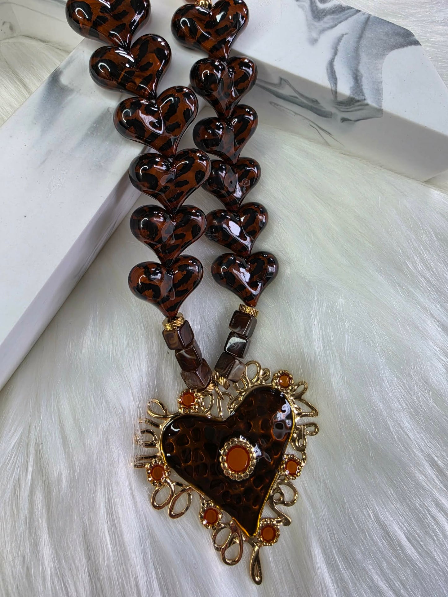 Golden Mocha Necklace