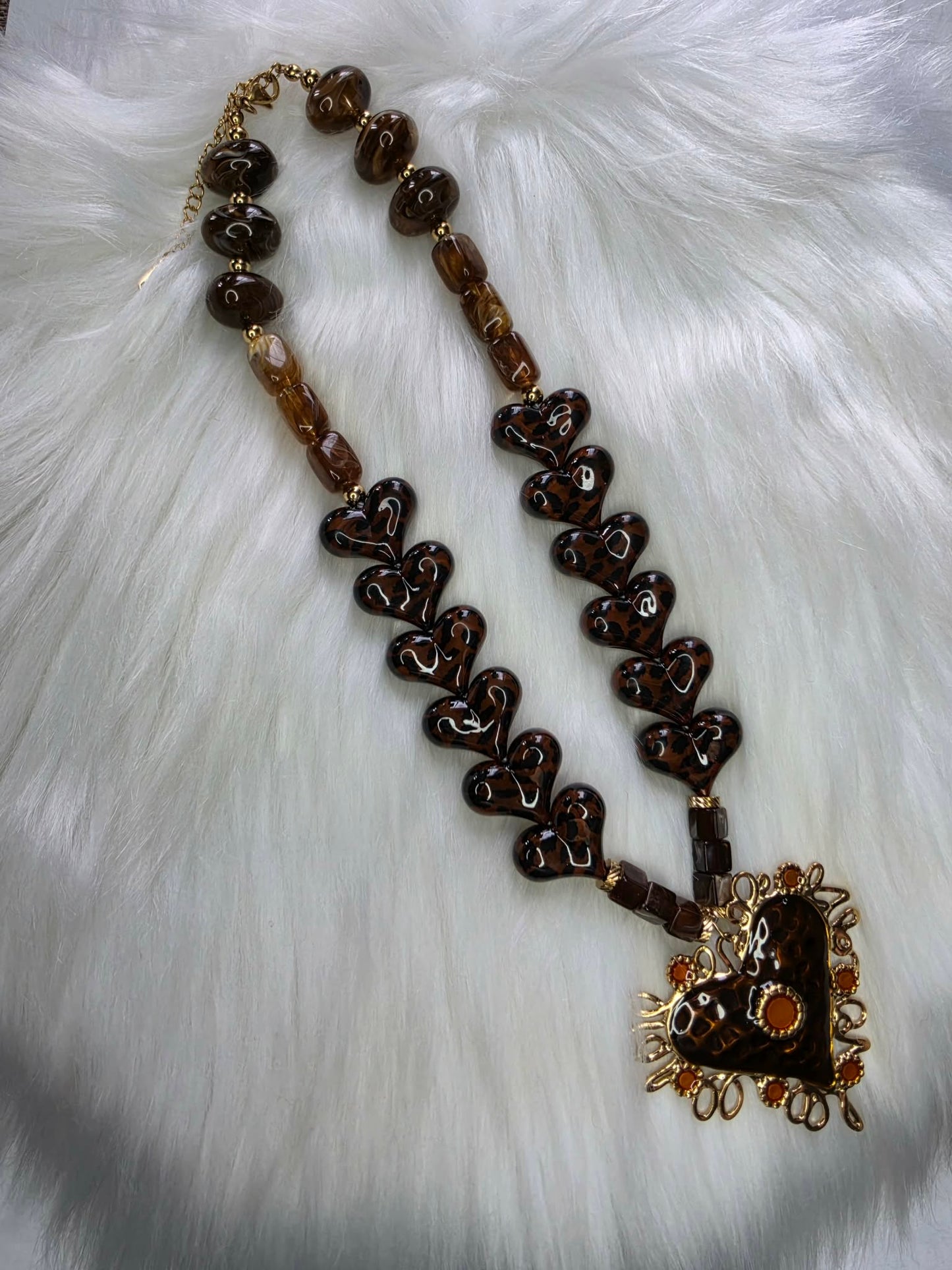 Golden Mocha Necklace